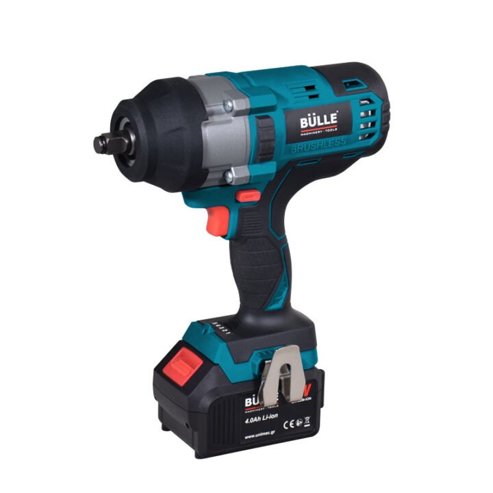 BULLE: ΜΠΟΥΛΟΝΟΚΛΕΙΔΟ ΜΠΑΤΑΡΙΑΣ (BRUSHLESS) 1/2'', 1000Nm, 18V, 1x4Ah Li-Ion