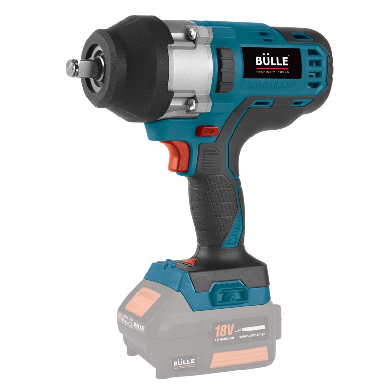 BULLE: ΜΠΟΥΛΟΝΟΚΛΕΙΔΟ (BRUSHLESS) 1/2'' , 1000 Nm , 18V (SOLO)