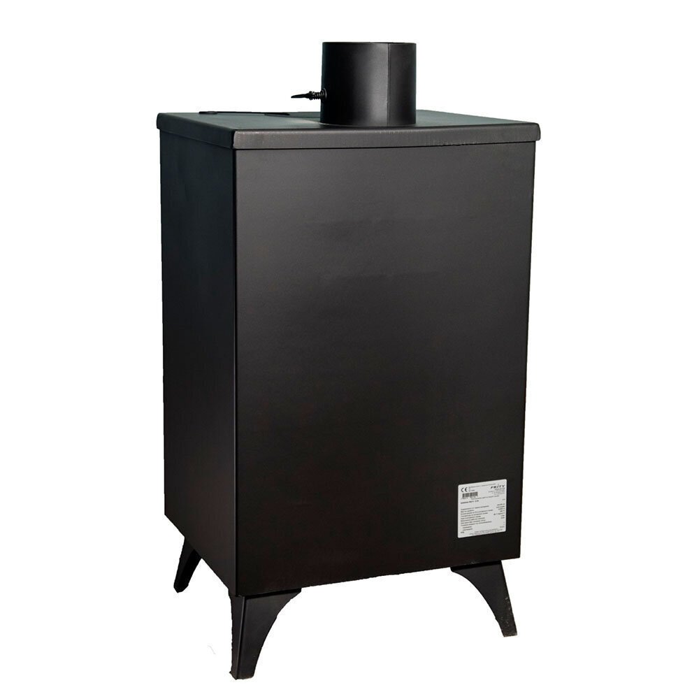 Prity K1 Χαλύβδινη Ξυλόσομπα 9kW Μαύρη - Image 2