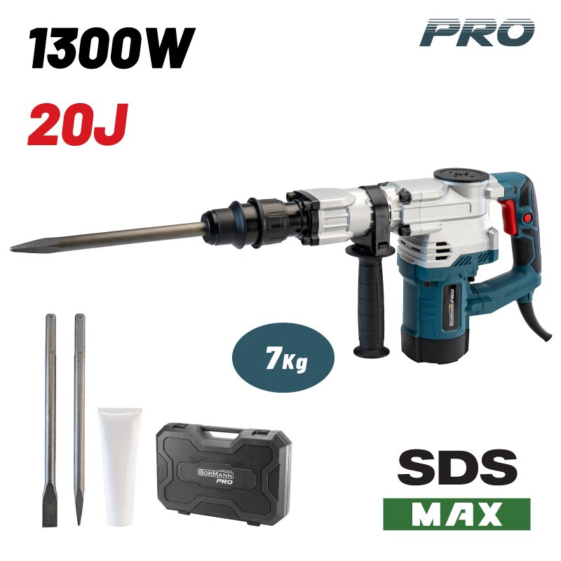 BORMANN Pro BDH3100 Κατεδαφιστικό Πιστολέτο SDS-MAX,1300W