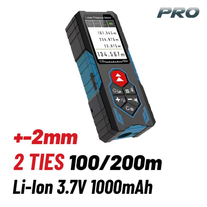 BORMANN Pro BDM7100 Μετρητής Απόστασης, 2 Δεσμών Laser 100/200m