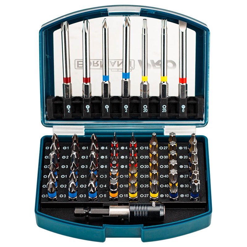 BORMANN Pro BHT1610 Σετ Μύτες & Αντάπτορας, ΑτσάλιS2, 56τεμ