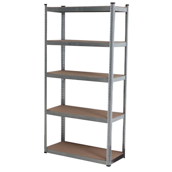 BORMANN Elite BSR3100 Ραφιέρα Γαλβανιζέ με 5 Ράφια MDF Μ120xΠ50xΥ200cm, 265Kg/ΡΑΦΙ