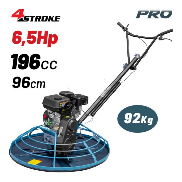 BORMANN Pro BTC5125 Λειαντήρας Δαπέδου Βενζίνης Τετράχρονος 6.5Hp,196cc (Ελικοπτεράκι)