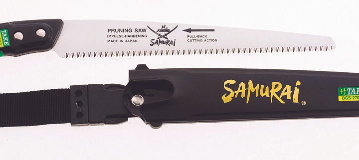 Χειροπρίονο Samurai με Ευθεία Λάμα 270/1,7mm Λεπτής Οδόντωσης & Θήκη