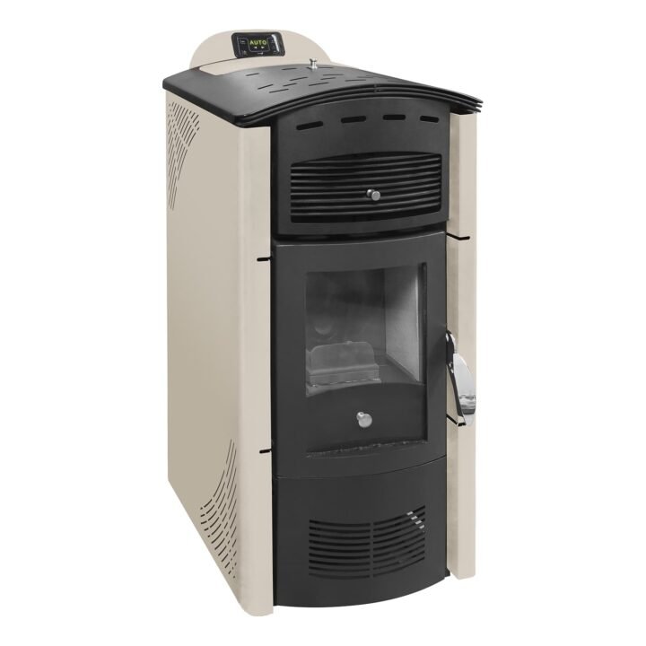 Gekas Metal Amanda Plus Σόμπα Pellet Αερόθερμη 12.8kW
