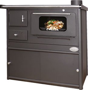 Zvezda Classic CP Σόμπα Ξύλου με Φούρνο 5,7kw